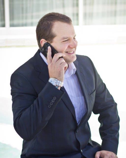 Tristan Anderson on a call